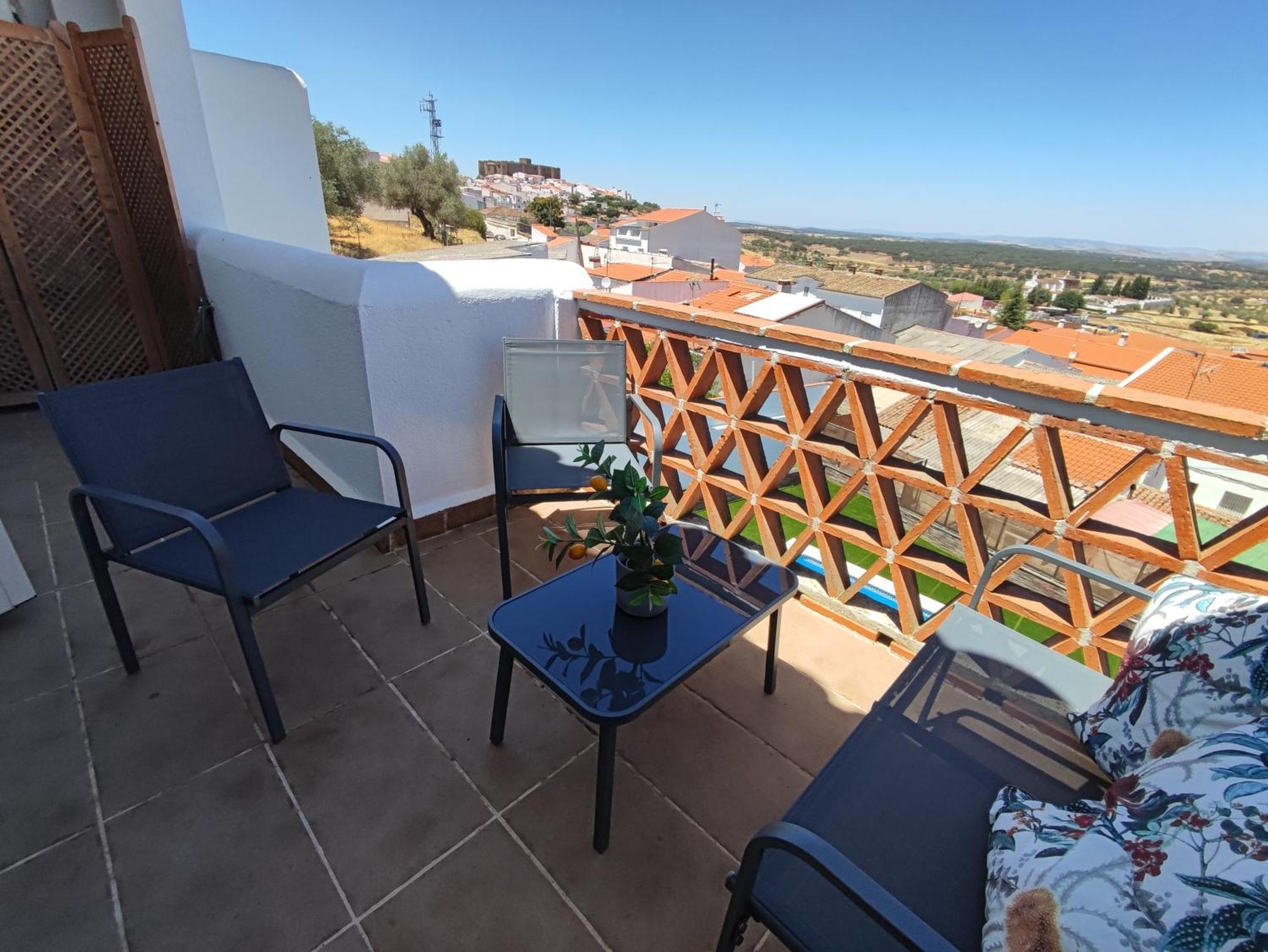 La Martela De Segura Apartamento Rural Piscina Segura de León 外观 照片